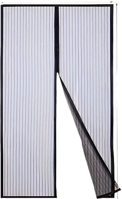 Magnetisch horgordijn - geschikt voor houten deuren, ijzeren deuren, aluminium deuren en balkons - 90x210cm