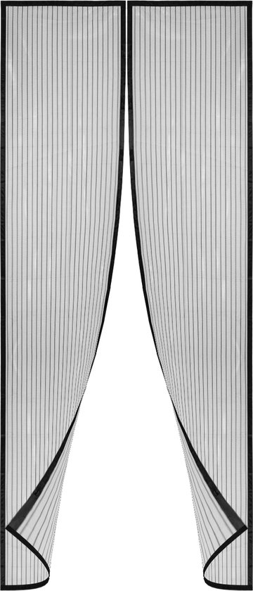 Magnetische Deurhor - 90 x 210 cm - Insectenhor Horgordijnen - Vliegengordijn Magnetisch - Lamellenhor Zonder Boren - Hordeuren - Deurgordijn