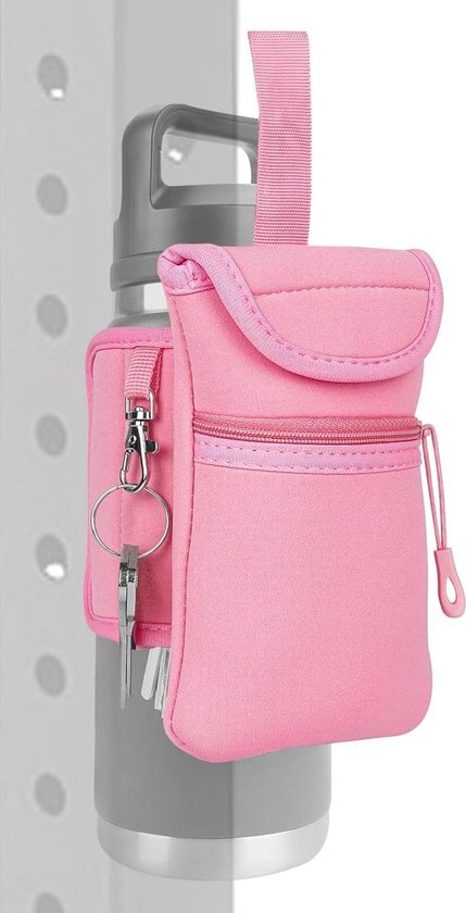 Magnetische waterfles zakje - 32 oz YETI Rambler - hydrofles hoes - brede mond - roze met zakken van YETI