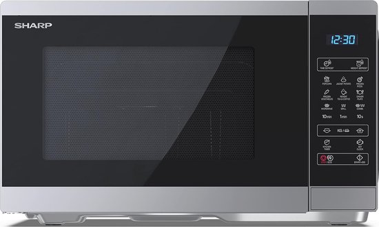 Magnetron met Grill en Ontdooifunctie - 900W Magnetronvermogen, 1000W Grill, 25L Inhoud, Digitale Bediening van Merkloos