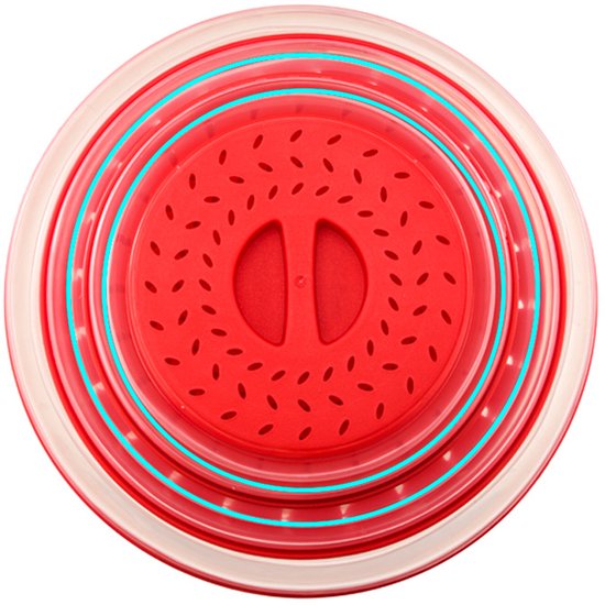 Magnetronklokjes - Set van 2, opvouwbaar, met stoomgaten, ook als vergiet
