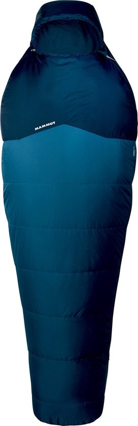 Mammut Nordic OTI Spring Slaapzak 195cm, blauw Uitvoering