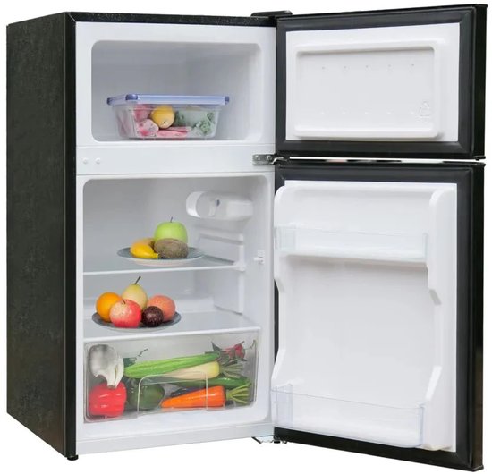 Manta MM545DBK - Koel-vriescombinatie - Zwart van Merkloos