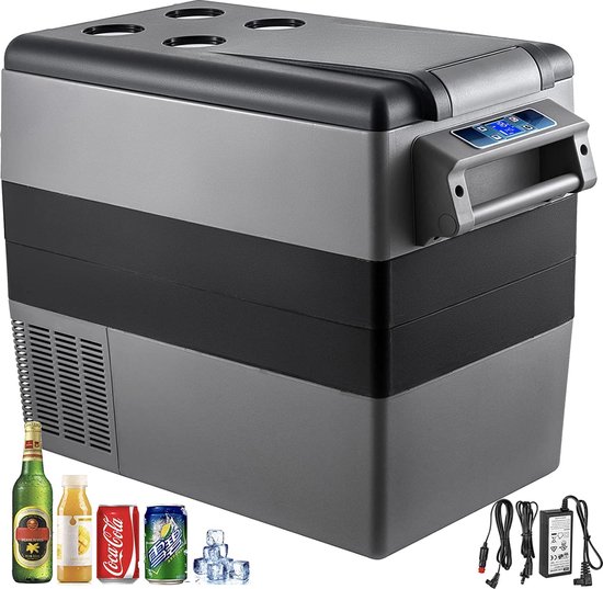 Mara Draagbare Luxe Koelbox - 55-liter - Auto Koelbox - Koelkast - 55 Liter - 220V - Praktisch - Voor vakantie - Strand van Mara