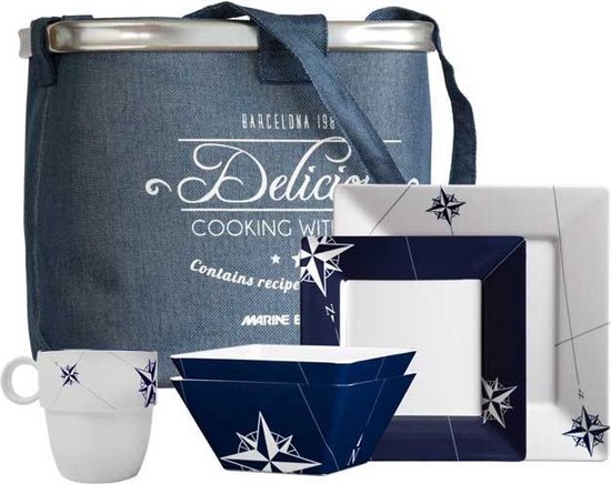 Marine Business Northwind 25-delige vierkante Serviesset van Marin.