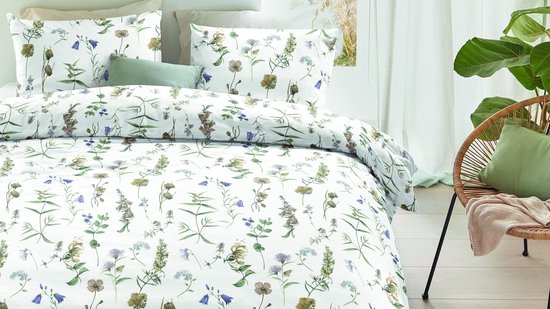 Marjolein Bastin purity dekbedovertrek - Lits-Jumeaux - 240 x 200/220 cm - Pastel van Merkloos