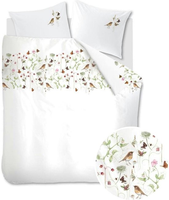 Marjolein Bastin Sweet Pea dekbedovertrek - Lits-Jumeaux - 240x200/220 - Multi van Marjolein Bastin