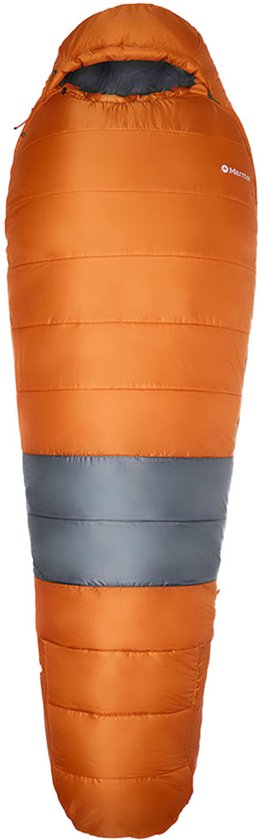 Marmot Trestles Elite Eco 0 Slaapzak Oranje Long / Left Zipper Man,Vrouw van Merkloos