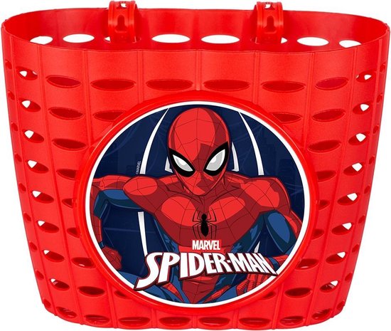 Marvel Spider-man Fietsmand Junior 20 Cm Rood van Marvel