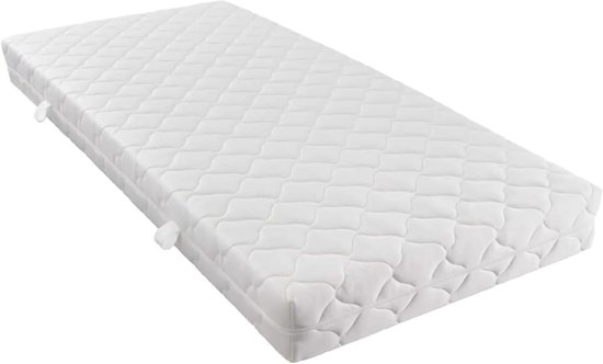 Matras met overtrek - Matras Slaapmatras - Comfortabel slapen - Verdeelt gewicht automatisch - 200 x 80 x 17 cm