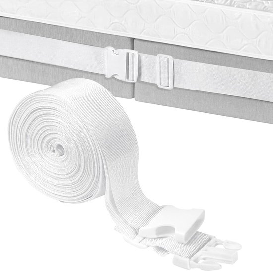 Matrashouder - Bedbrug voor tweepersoonsbed - Verbeter uw slaapcomfort van Relaxdays