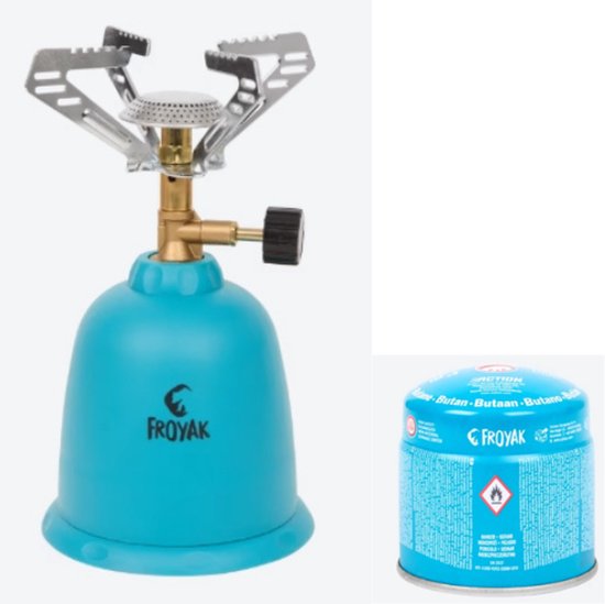 Mavora - Froyak gas stove en butaan gas (set) van Merkloos