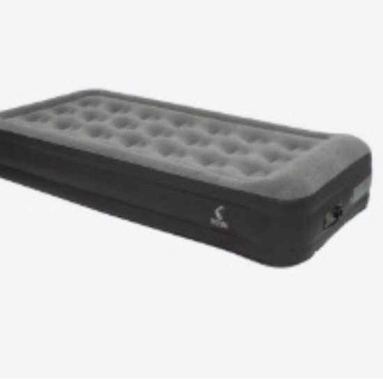 Mavora - Stevig / hoog Luchtbed 196 x 97 x 38 cm / Met ingebouwde pomp! van Merkloos