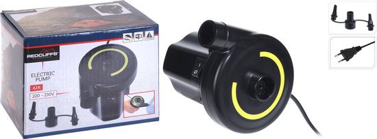 MaxxGarden Elektrische pomp - Luchtbed pomp voor kamperen en outdoor - 220 V - 130 W van Merkloos