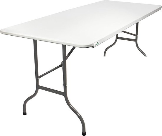 MaxxGarden Klaptafel - Inklapbare tafel - Opvouwbare Tuintafel - Vouwtafel - Weerbestendig - Inclusief handvat - 180x70x74 - Voor 6 tot 8 personen