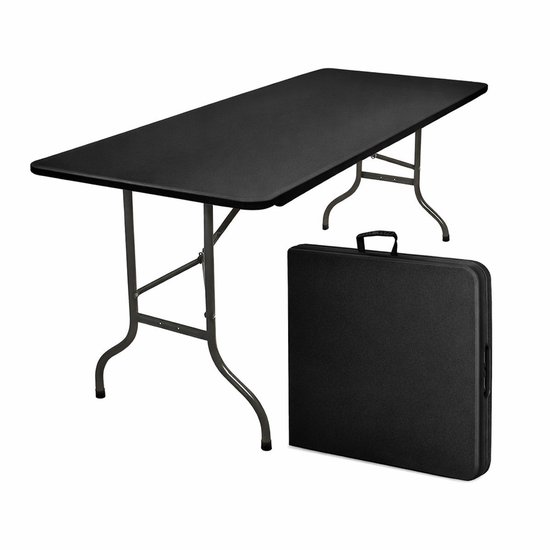 MaxxGarden Klaptafel - Inklapbare tafel - Opvouwbare Tuintafel - Weerbestendig - Inclusief handvat - 180x70x74cm