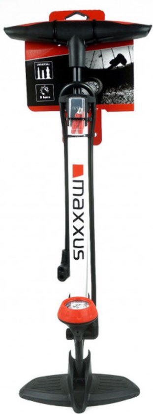 maxxus Stalen pomp met W7 manometer van Merkloos
