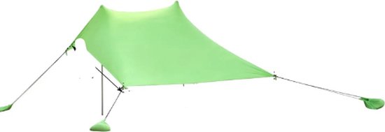 MazrekuHome® - Strandparasol - Strand tent - Zonnescherm - Draagbare familietent - Gemakkelijk op te zetten - Geschikt voor strand of camping van MazrekuHome®