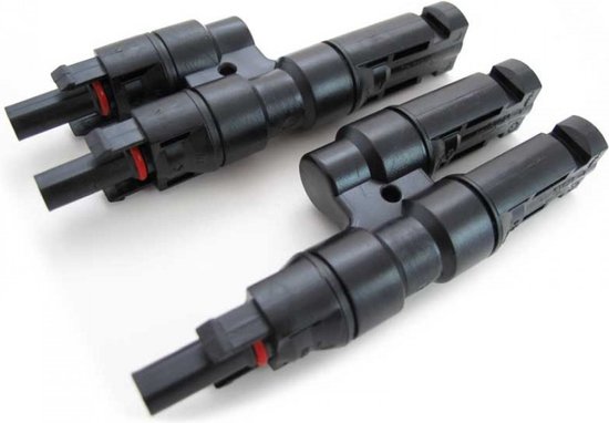 MC4 Y connector set van Merkloos