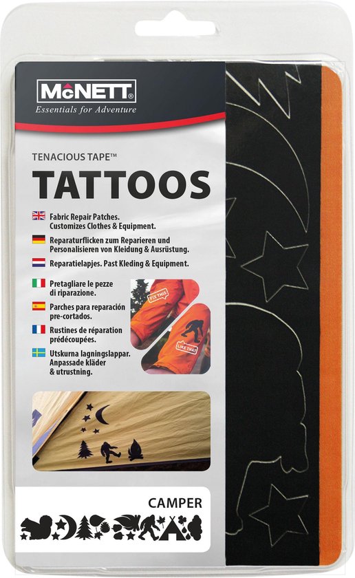 Mcnett Reparatie Pleisters - Tenacious Tattoo - Camper van McNett