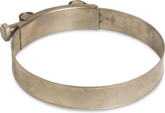 Mega Slangklem staal gegalvaniseerd 56 mm x 59 mm type W1 Super 22 mm, per 10 stuks van Merkloos
