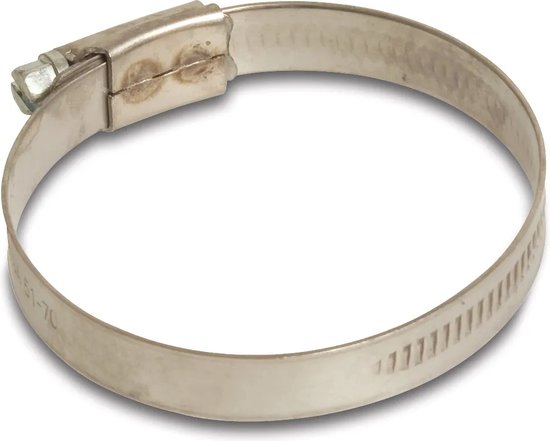 Mega Wormschroefslangklem RVS 304 10 mm x 16 mm type W4 9 mm, per 20 stuks van MEGA