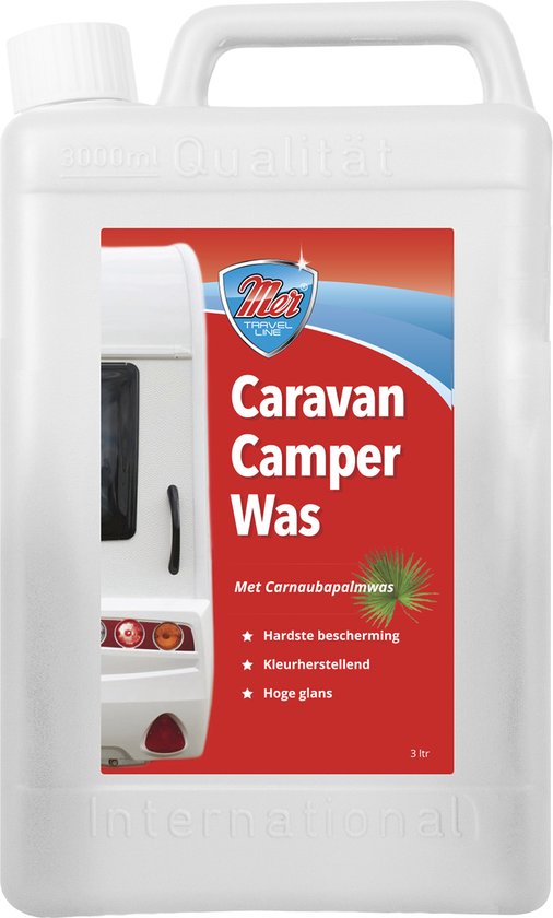 Mer Camper- En Caravanwas Travel Line 3 Liter Wit van Mer