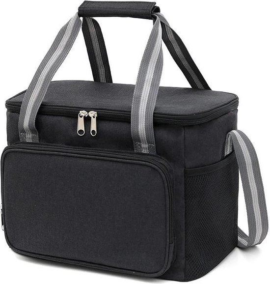 Merkloos-15L Opvouwbare koeltas voor picknicks- Kleine draagbare Geïsoleerde koeltas- Waterdichte lunchbox van Merkloos