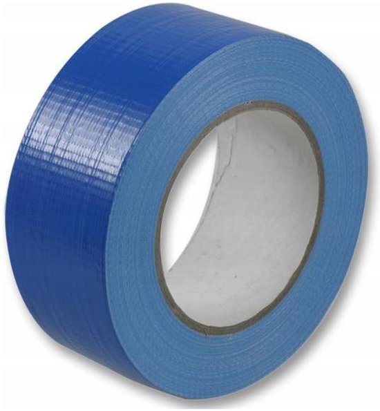 Merkloos - Isolatieband - 50mm x 50m - Blauw - UV- en Waterbestendig van Merkloos