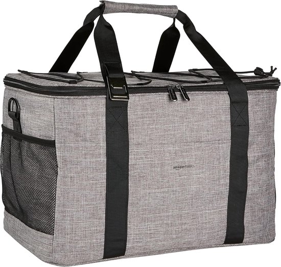 Merkloos -Koeltas XL 40 liter- Geïsoleerd- opvouwbaar- Voor Camping& Picknick