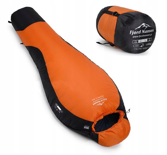 Merkloze XL Mummyslaapzak -22°C, Breed & Comfortabel van merkloze