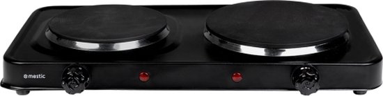 Mestic Camping Kooktoestel MKT-200 - Hittebestendige behuizing - Instelbare thermostaat - Compact en lichtgewicht van Mestic
