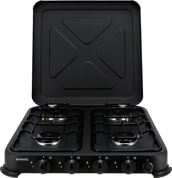Mestic Kooktoestel MGC-400 – 4 kookpitten - 2x 2200 W, 2x 1200 W - Maximaal vermogen: 6800 W - Campingtoestel van Mestic