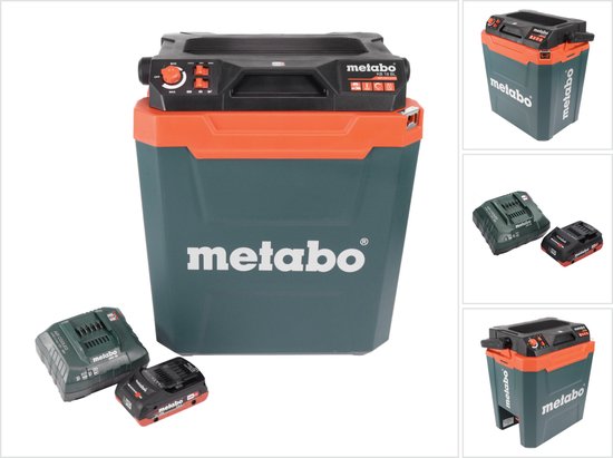 Metabo KB 18 BL accukoeler 18 V met warmhoudfunctie 28 l borstelloos + 1x accu 4.0 Ah + lader van Merkloos