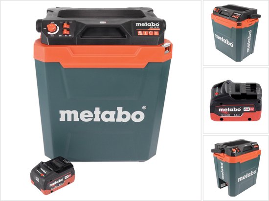 Metabo KB 18 BL accukoeler 18 V met warmhoudfunctie 28 l borstelloos + 1x accu 5,5 Ah - zonder lader van Merkloos