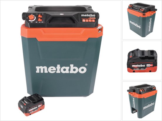 Metabo KB 18 BL accukoeler 18 V met warmhoudfunctie 28 l borstelloos + 1x accu 8.0 Ah - zonder lader van Metabo