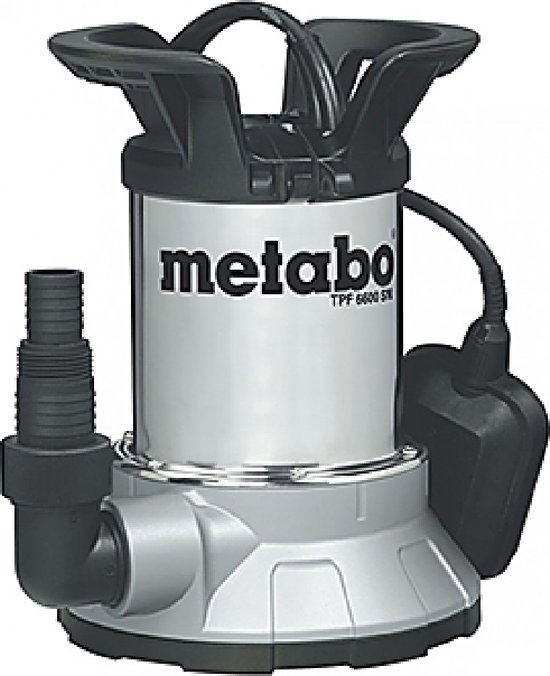 Metabo TPF 6600 SN 250660006 Vlakzuigende dompelpomp 6600 l/h 6 m van Metabo