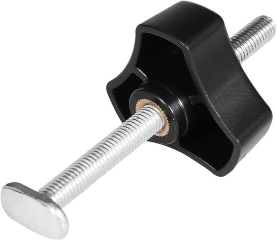Metal Quick Release Clamp Set - T-Groove Rail Quick Acting Layer Hold Clamp - T-Slot Workbench - T-Woodworking Tools - T-Screw + M8 van Frantools