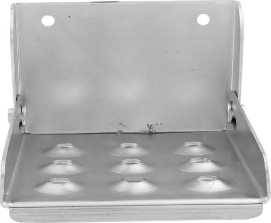 Metalen opstap voor trailer of aanhanger inklapbaar van Carpoint