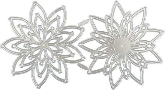 Metalen Stansvormen, Bloemblad-Stansvormen, Bloem Daisy Snijden Dies Cut Stencils, voor Afdrukken van Visitekaartjes, Sjabloon, Klepboek