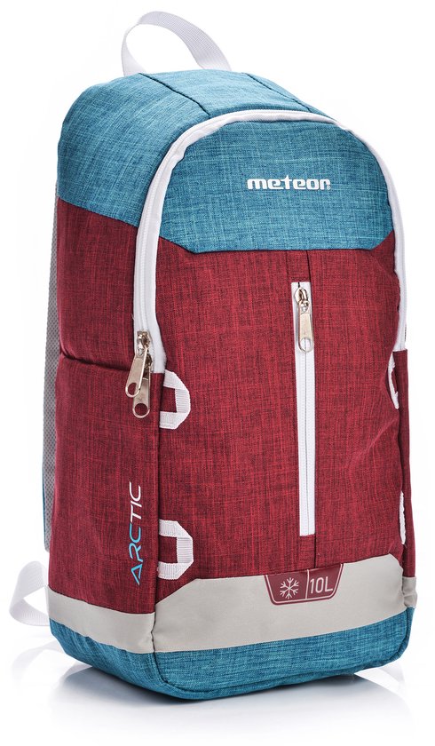 Meteor Arctic - Thermische rugzak 10 l - Koeltas rugzak - blauw/rood van Merkloos