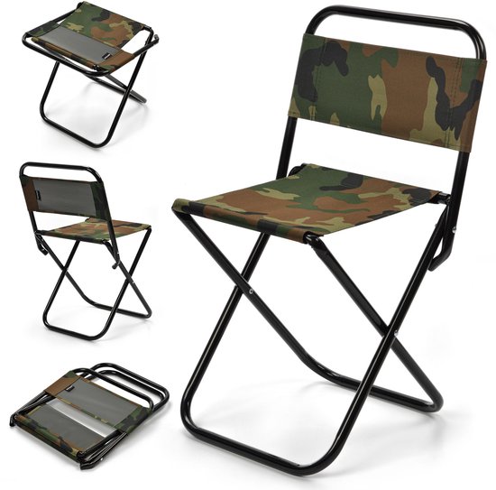 Meteor Verto - Vouwstoel - Inklapbaar Campingstoel - Comfortabel Opvouwbaar Stoel - Lichtgewicht van Meteor