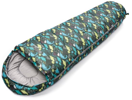Meteor Ymer Dino - Slaapzak - Kindermaten, Groen van Meteor