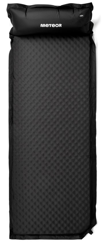 Meteor Zelfopblazend Mat - 188×66×3,8 cm, Zwart van Meteor