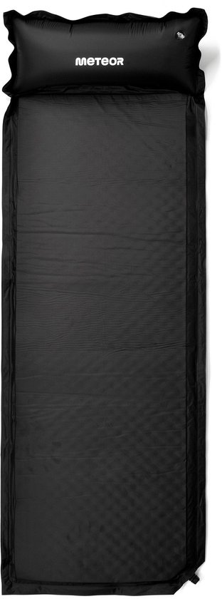 Meteor Zelfopblazend - Mat - 200×66×3,8 cm zwart van Meteor