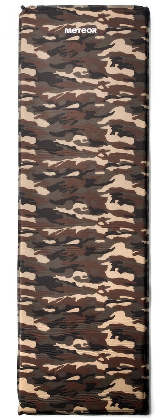 Meteor - Zelfopblazende Slaapmat - 195 x 60 x 2,5 cm - Camouflage - Tot 120 kg