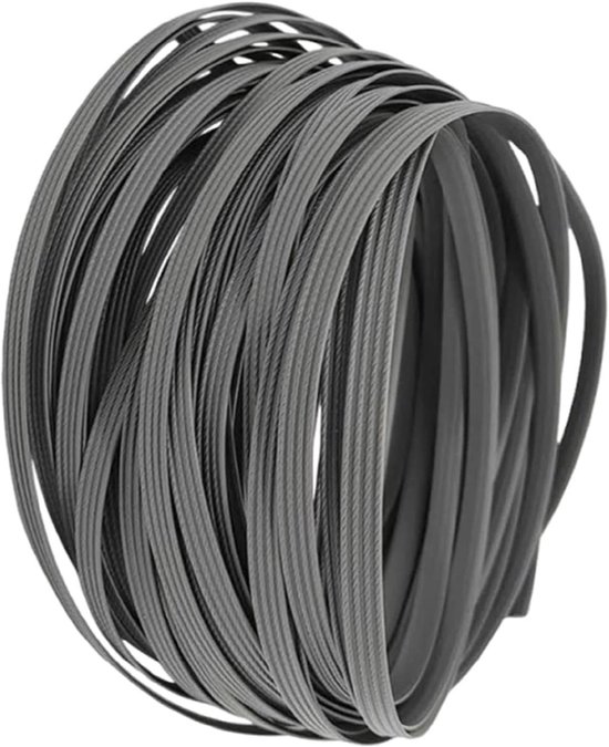 Meubelreparatieset - Rotan reparatie - Meubels herstellen - Waterdicht en UV-bestendig - 36 meter - Grijs