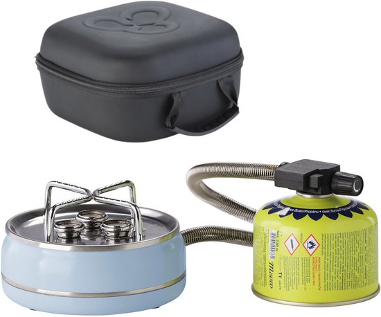 Meva BOB - Campingkooktoestel - 3 Branders - Piezo Ontsteking - 2.8 kW