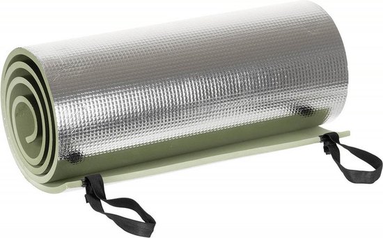 MFH - Slaapmat / Isoleermat - Legergroen - aluminium gecoat - 50 x 200 x 1 cm van MFH
