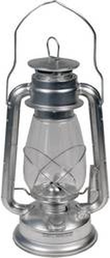 Mfh Sturmlaterne Zink Petroleumlamp Zilver 1 Stuks van MFH